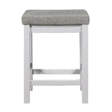 Connected White 4-Piece Pack Counter Height Set by Homelegance at Eve Furniture