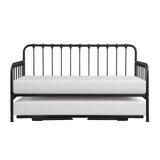 Constance Black Daybed With Lift-Up Trundle by Homelegance at Eve Furniture