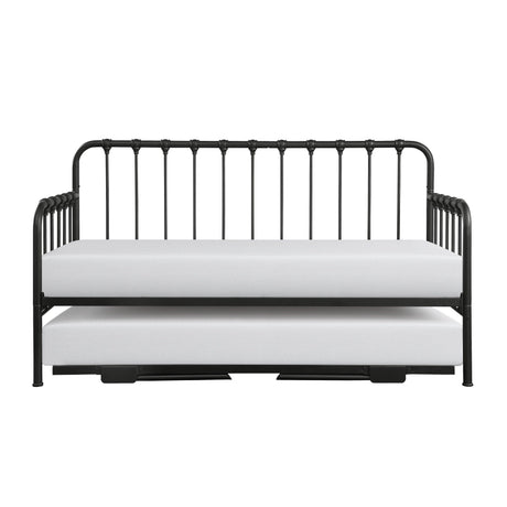 Constance Black Daybed With Lift-Up Trundle by Homelegance at Eve Furniture