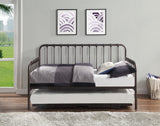 Constance Dark Bronze Daybed With Lift-Up Trundle by Homelegance at Eve Furniture
