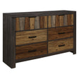Cooper Wire Brushed Dresser by Homelegance at Eve Furniture