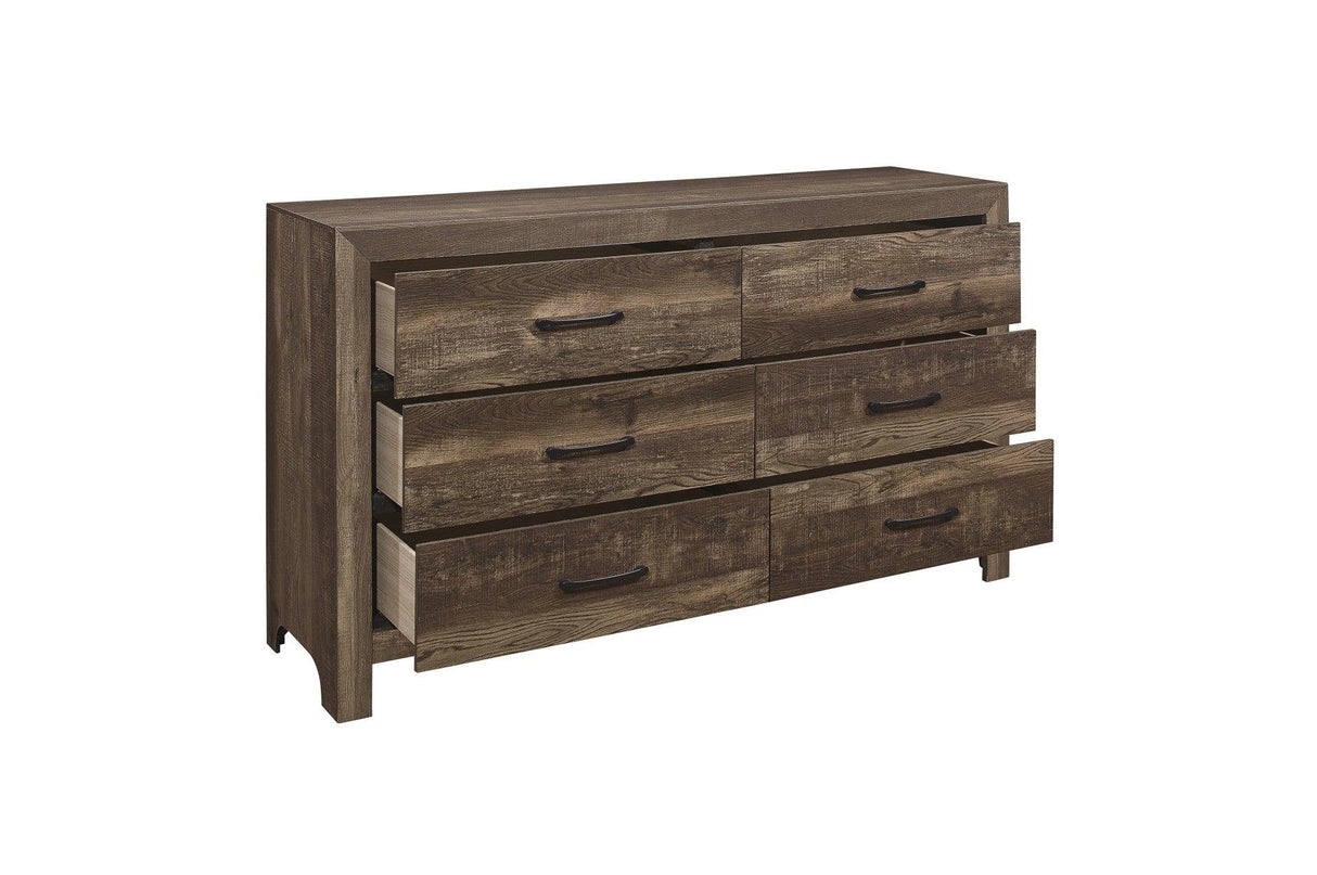 Corbin Brown Dresser by Homelegance at Eve Furniture