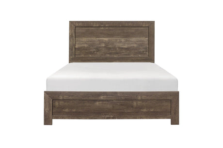 Corbin Brown King Panel Bed by Homelegance at Eve Furniture
