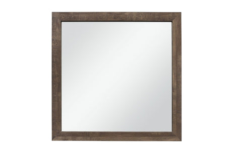 Corbin Brown Mirror (Mirror Only) by Homelegance at Eve Furniture