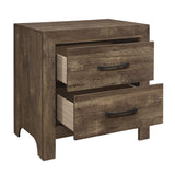 Corbin Brown Nightstand by Homelegance at Eve Furniture