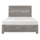Corbin Gray Eastern King Bed in a Box by Homelegance at Eve Furniture