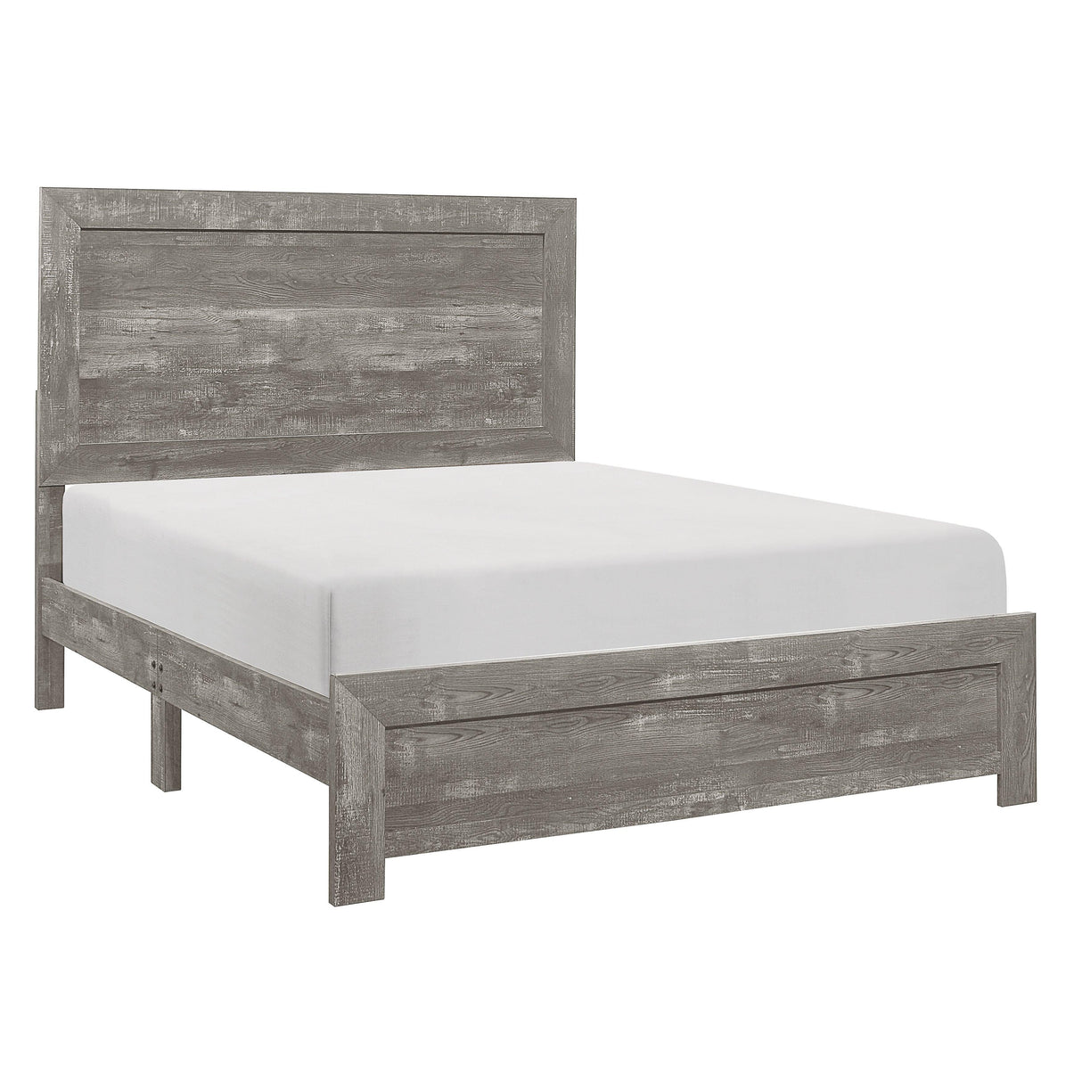 Corbin Gray Eastern King Bed in a Box by Homelegance at Eve Furniture