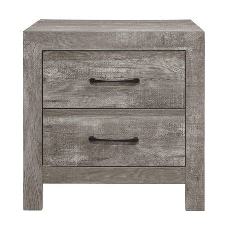 Corbin Gray Nightstand by Homelegance at Eve Furniture