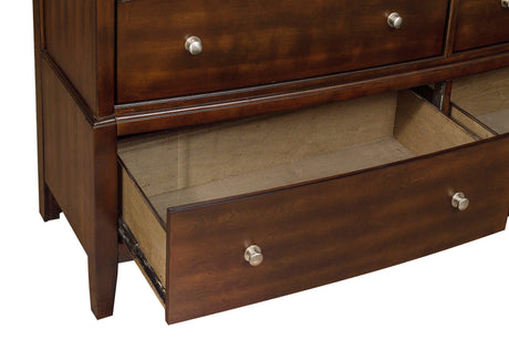 Cotterill Cherry Dresser by Homelegance at Eve Furniture