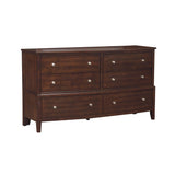 Cotterill Cherry Dresser by Homelegance at Eve Furniture