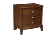 Cotterill Cherry Nightstand by Homelegance at Eve Furniture