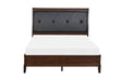 Cotterill Cherry Upholstered Panel Bedroom Set by Homelegance at Eve Furniture