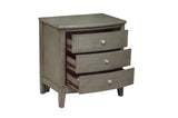 Cotterill Gray Upholstered Panel Bedroom Set by Homelegance at Eve Furniture