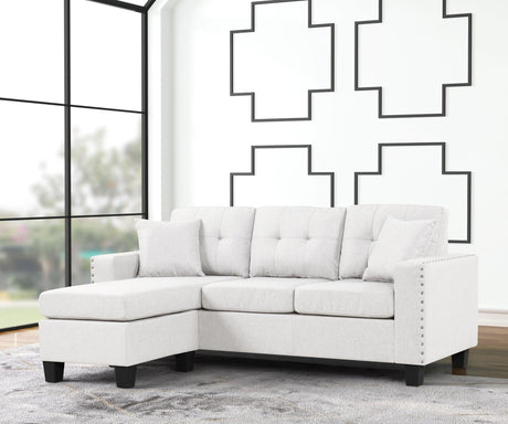 Cris Sand Reversible Sectional by Happy Homes at Eve Furniture