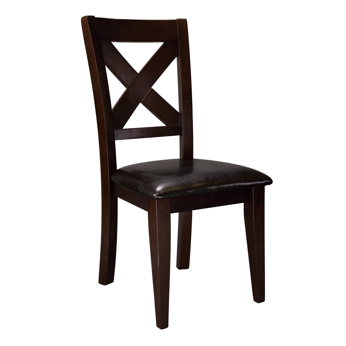 Crown Pointe Warm Merlot Side Chair, Set of 2