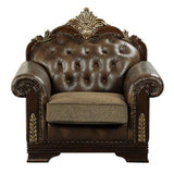 Croydon Brown Chair by Homelegance at Eve Furniture
