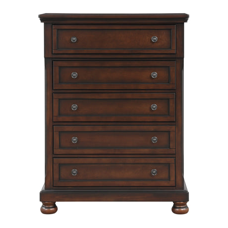 Cumberland Brown Cherry Chest by Homelegance at Eve Furniture