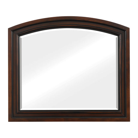 Cumberland Brown Cherry Mirror (Mirror Only) by Homelegance at Eve Furniture