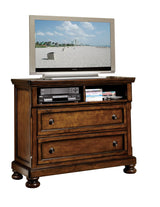 Cumberland Brown Cherry TV Chest by Homelegance at Eve Furniture