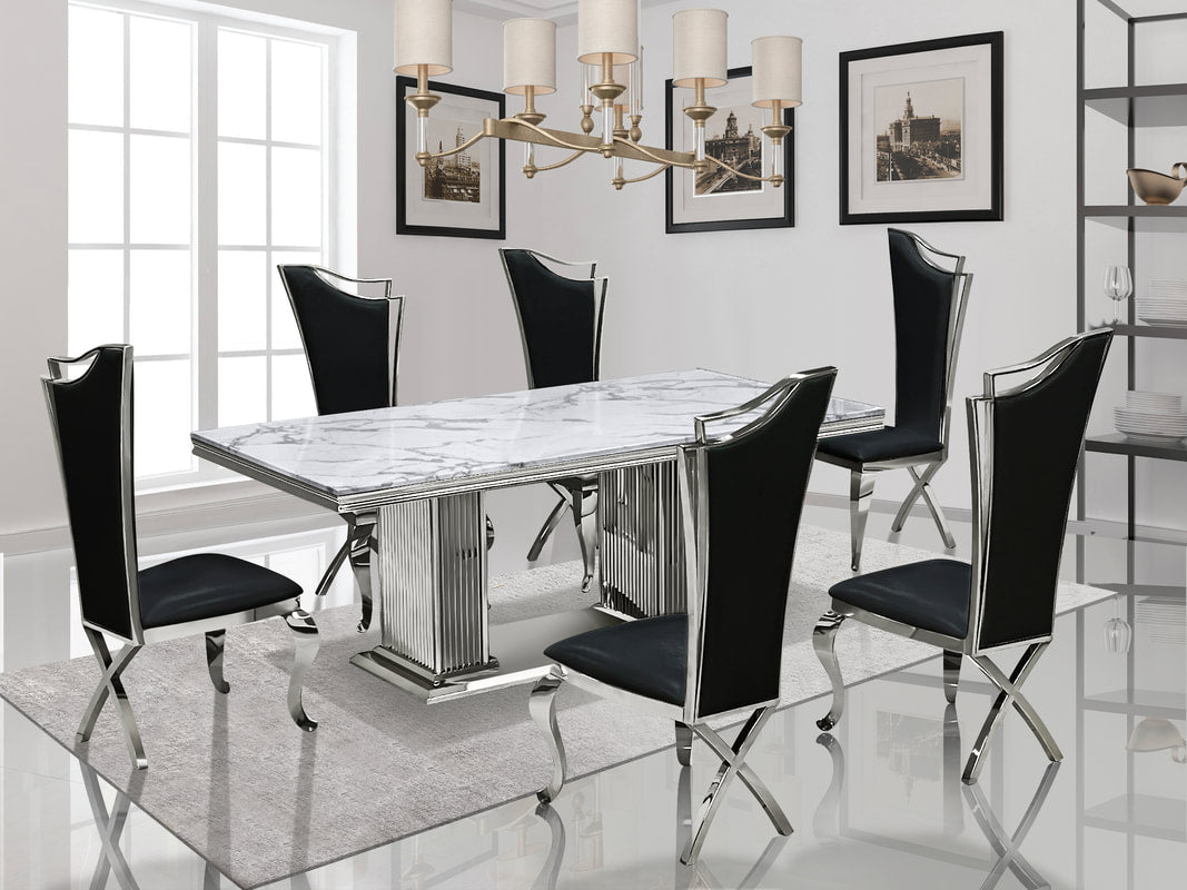 D6062 7-Piece Dining Room Set