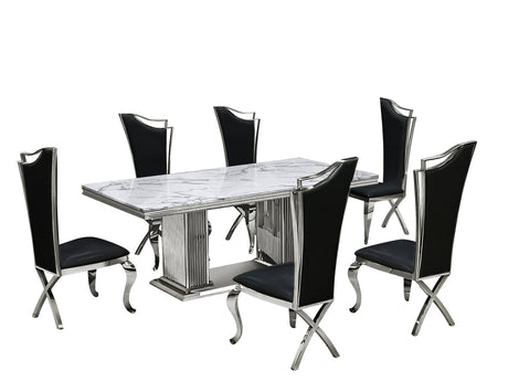 D6062 7-Piece Dining Room Set