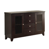 Daisy Dark Brown Server by Homelegance at Eve Furniture