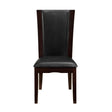 Daisy Dark Brown Side Chair, Set of 2 by Homelegance at Eve Furniture