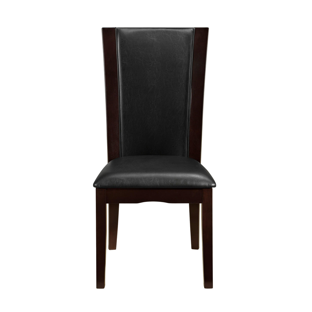 Daisy Dark Brown Side Chair, Set of 2 by Homelegance at Eve Furniture