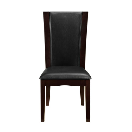 Daisy Dark Brown Side Chair, Set of 2 by Homelegance at Eve Furniture