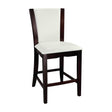 Daisy White Counter Height Chair, Set of 2 by Homelegance at Eve Furniture