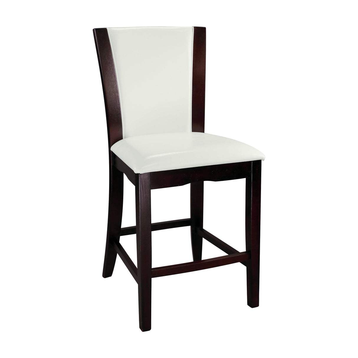 Daisy White Counter Height Chair, Set of 2 by Homelegance at Eve Furniture