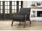 Damala Dark Gray Accent Chair by Homelegance at Eve Furniture