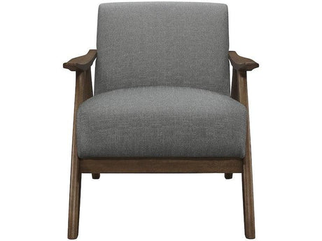 Damala Gray Accent Chair by Homelegance at Eve Furniture