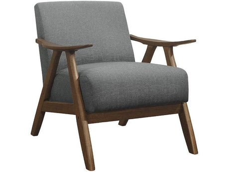 Damala Gray Accent Chair by Homelegance at Eve Furniture