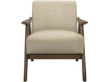 Damala Light Brown Accent Chair by Homelegance at Eve Furniture
