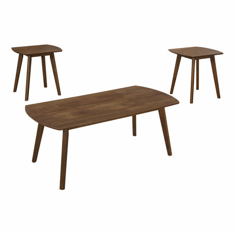 Damala Walnut 3-Piece Pack Occasional Set by Homelegance at Eve Furniture