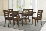 Darla Brown Extendable Dining Table by Homelegance at Eve Furniture