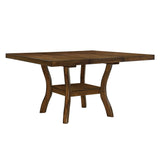 Darla Brown Extendable Dining Table by Homelegance at Eve Furniture