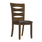 Darla Brown Side Chair, Set of 2 by Homelegance at Eve Furniture