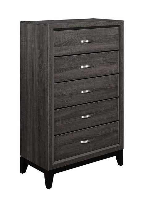 Davi Gray Chest by Homelegance at Eve Furniture