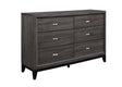 Davi Gray Dresser by Homelegance at Eve Furniture