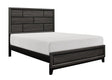 Davi Gray King Panel Bed by Homelegance at Eve Furniture