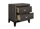 Davi Gray Nightstand by Homelegance at Eve Furniture