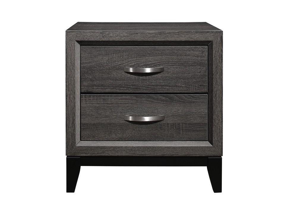 Davi Gray Nightstand by Homelegance at Eve Furniture