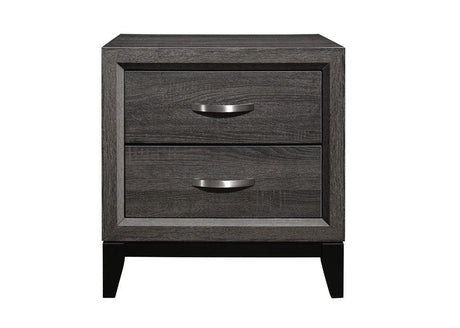 Davi Gray Nightstand by Homelegance at Eve Furniture