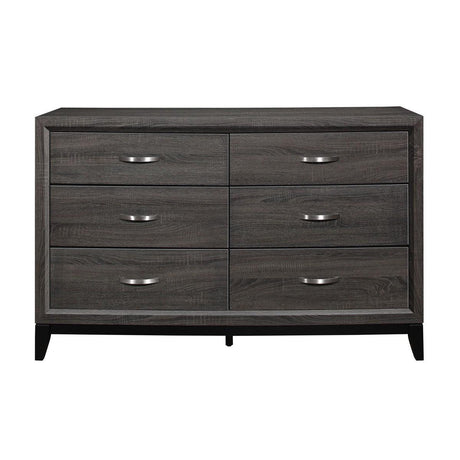 Davi Gray Panel Bedroom Set by Homelegance at Eve Furniture