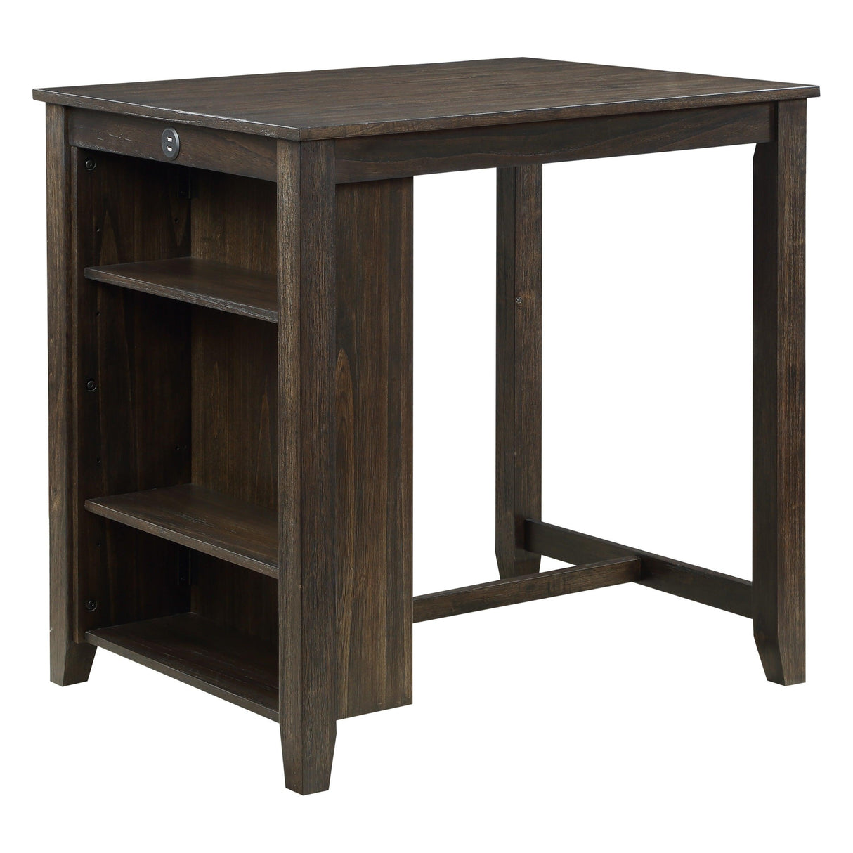 Daye Burnished Brown Cherry 3-Piece Counter Height Set by Homelegance at Eve Furniture