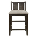 Daye Burnished Brown Cherry 3-Piece Counter Height Set by Homelegance at Eve Furniture