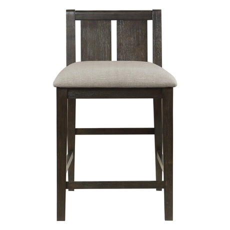 Daye Burnished Brown Cherry 3-Piece Counter Height Set by Homelegance at Eve Furniture