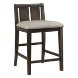 Daye Burnished Brown Cherry 3-Piece Counter Height Set by Homelegance at Eve Furniture